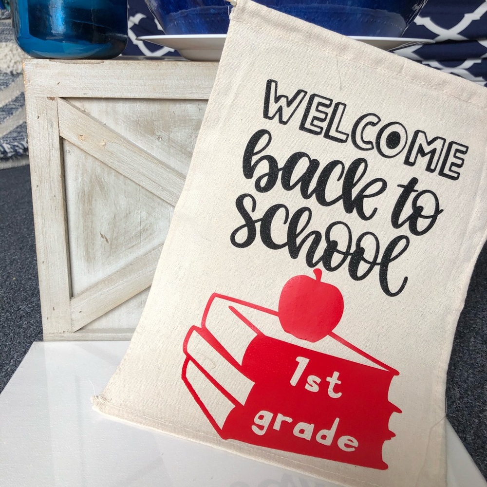 Welcome back to school sign